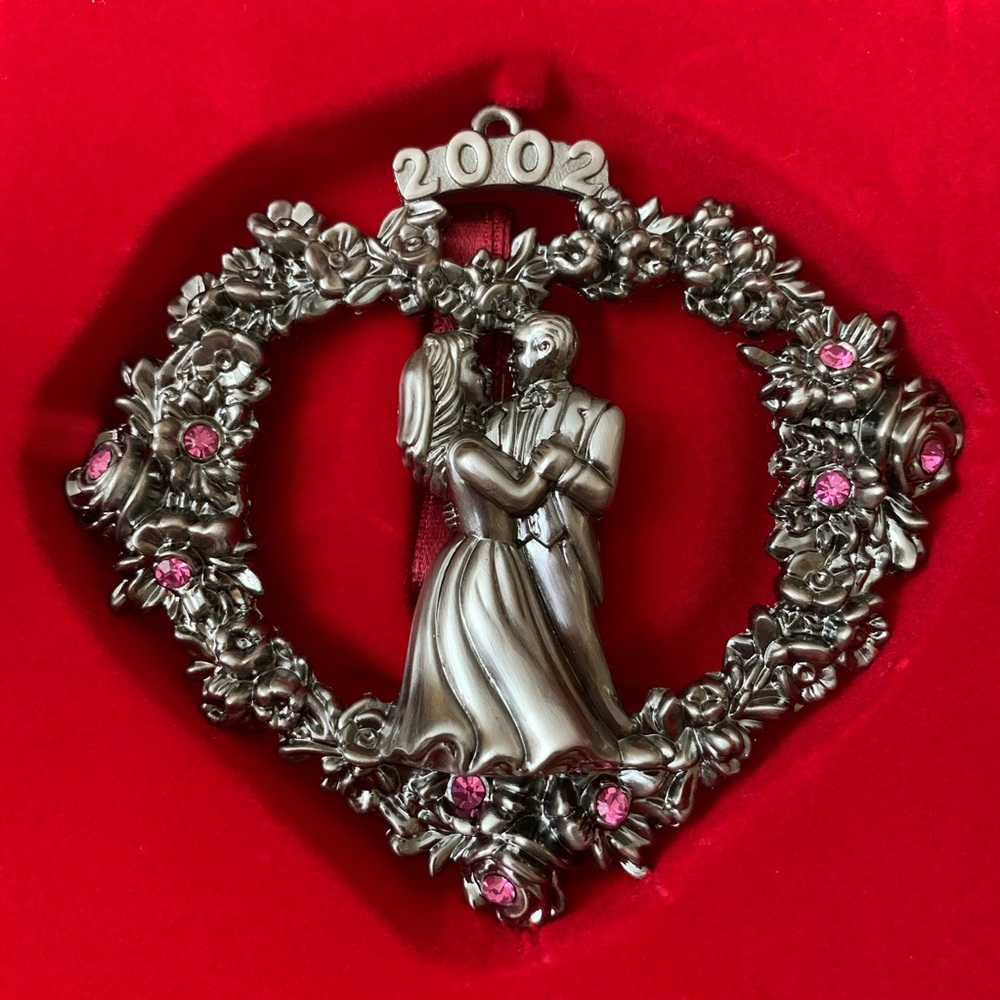 2002 Lenox Wedding Ornament